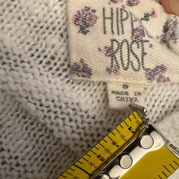 Hippie Rose White Women's Cardigan - Picture 3 of 5